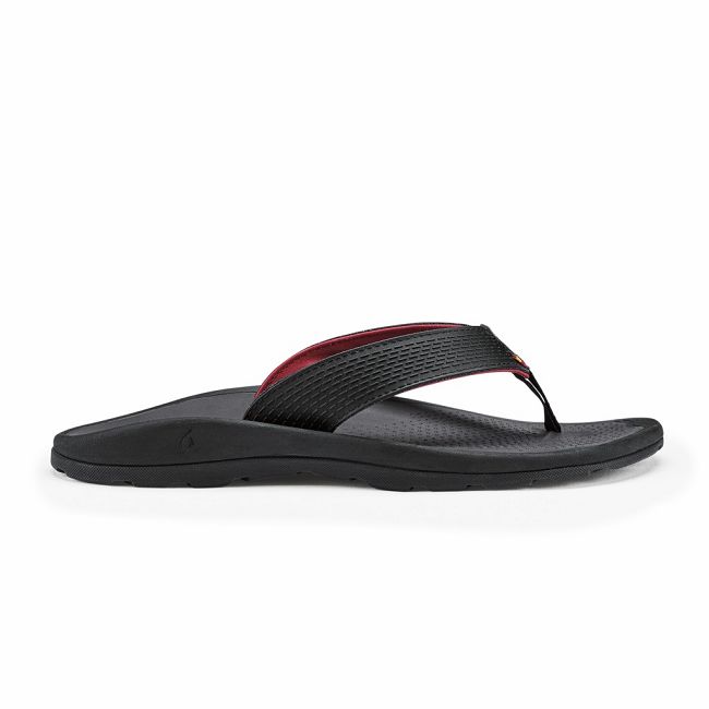 Olukai Women's Imaka Flip Flop - Black US160-583